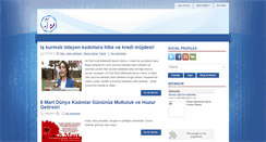 Desktop Screenshot of kadinistihdami.com